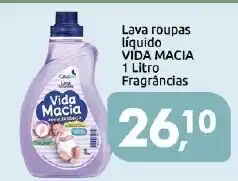 Supermercados Nori Lava roupas líquido vida macia fragrâncias oferta