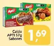 Supermercados Nori Caldo apti 57g sabores oferta