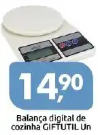 Supermercados Nori Balança digital de cozinha GIFTUTIL Un oferta