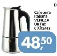 Supermercados Nori Cafeteira italiana venezia oferta