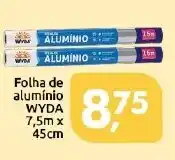Supermercados Nori Folha de alumínio wyda oferta