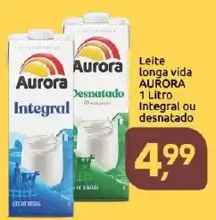 Supermercados Nori Leite longa vida aurora oferta