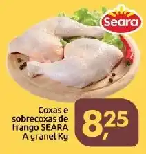 Supermercados Nori Coxas e sobrecoxas de frango seara oferta