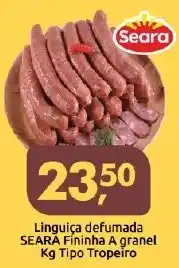 Supermercados Nori Linguiça defumada seara fininha a granel oferta