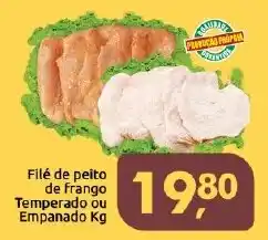 Supermercados Nori Filé de peito de frango temperado ou empanado oferta
