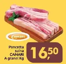 Supermercados Nori Pancetta suína CAMARI oferta