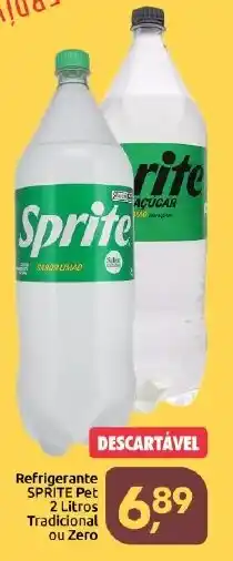 Supermercados Nori Sprite Refrigerante Sprite Pet 2 Litros Tradicional ou Zero oferta