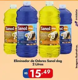 Supermercados Rondon Eliminador de Odores Sanol dog oferta