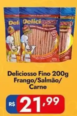 Supermercados Rondon Delicioso fino frango/salmão/carne oferta