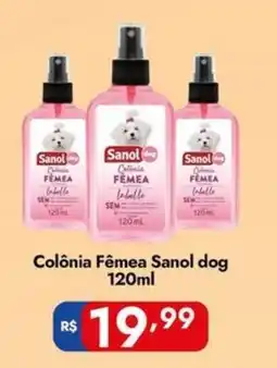 Supermercados Rondon Colônia Fêmea Sanol dog oferta