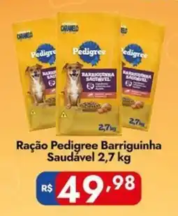 Supermercados Rondon Ração pedigree barriguinha saudável oferta