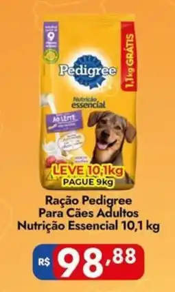 Supermercados Rondon Ração Pedigree Para Cães Adultos Nutrição Essencial oferta