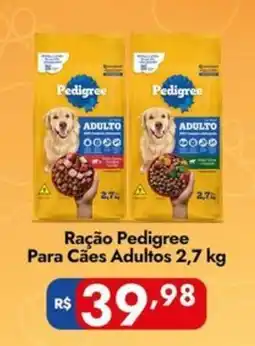 Supermercados Rondon Ração Pedigree Para Cães Adultos oferta