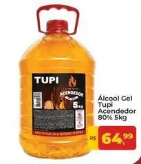 Tonin Superatacado Tupi - álcool gel arendedor 80% 5kg oferta