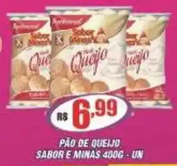 Violeta Supermercados Pão de queijo sabor e minas oferta