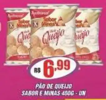 Pão de queijo sabor e minas