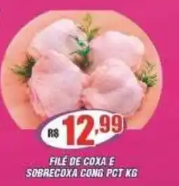 Violeta Supermercados Filé de coxa e sobrecoxa congelado oferta