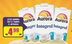 Violeta Supermercados Leite aurora uht c/ tampa 1l integral oferta