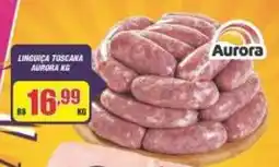 Violeta Supermercados Linguiça Toscana Aurora Kg oferta