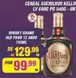 Violeta Supermercados Whisky grand old parr 12 anos oferta