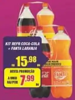 Violeta Supermercados kit refr coca-cola + fanta laranja oferta