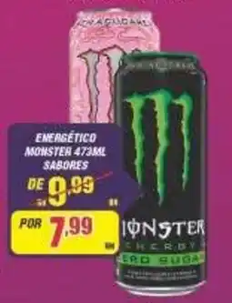 Violeta Supermercados Energético monster 473ml sabores oferta