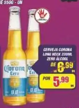 Violeta Supermercados Cerveja corona long neck zero álcool oferta