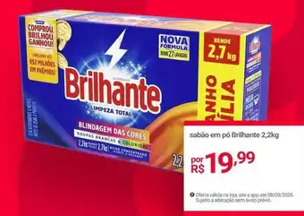 Brilhante - sabão em pó