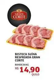 Assaí Atacadista Bisteca suína resfriada corte oferta