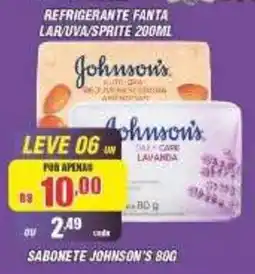 Violeta Supermercados Sabonete johnson's 80g oferta