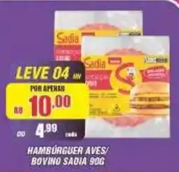 Violeta Supermercados Hambúrguer aves/ bovino sadia oferta