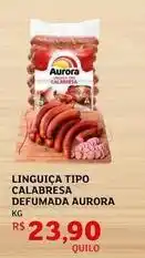 Assaí Atacadista Aurora - linguiça tipo calabresa defumada oferta
