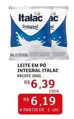 Assaí Atacadista Italac - leite em po integral oferta