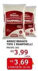 Assaí Atacadista Rampinelli - arroz tipo 1 oferta