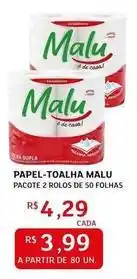 Assaí Atacadista Malu - papel-toalha oferta