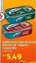 Assaí Atacadista Coqueiro - sardinha com oleo ou molho de tomate oferta