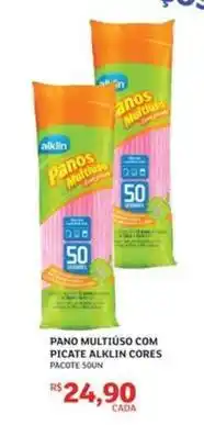 Alkin - pano multiuso com picate cores