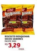 Assaí Atacadista Sabores - biscoito rosquinha micros sabores oferta