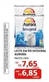 Assaí Atacadista Aurora - leite em po integral oferta