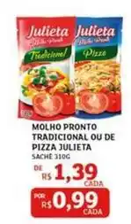 Assaí Atacadista Molho - molho pronto tradicional ou de pizza oferta