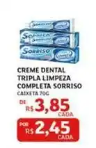 Assaí Atacadista Sorriso - creme dental tripla limpeza completa oferta