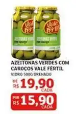Assaí Atacadista Val - azeitonas verdes com carocos oferta