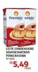 Assaí Atacadista Piracanjuba - leite condensado semidesnatado oferta