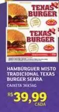 Assaí Atacadista Texas - hamburguer misto tradicional burger oferta
