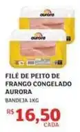 Assaí Atacadista Aurora - filé de peito de frango congelado oferta