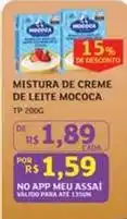 Assaí Atacadista Mococa - mistura de creme de leite oferta