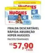 Assaí Atacadista Huggies - fralda descartável rapida absorção hiper oferta