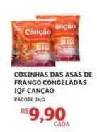 Assaí Atacadista Canção - coxinhas das asas de frango congeladas iqf oferta