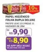 Assaí Atacadista Deluxe - papel higiênico folha dupla oferta