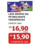 Assaí Atacadista Brilhante - lava-roupas em pó fragrâncias oferta
